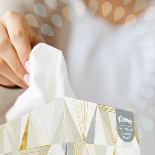 Miniatura 4 de Kleenex® BOUTIQUE™ - Pañuelos faciales, 95 pañuelos por caja, paquete de 3 cajas