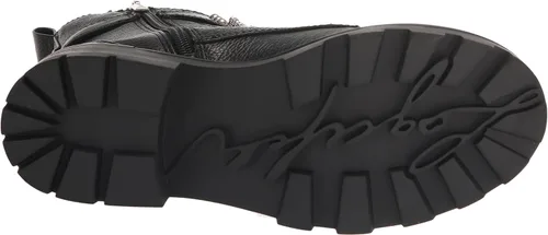 Miniatura 4 de Karl Lagerfeld Paris Botas de combate Maeva con suela Lug-Sole para mujer con detalles de cristal