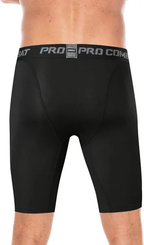 Miniatura 3 de HYCOPRTO - Pantalones cortos de compresión para hombre, ropa interior deportiva de elastano, rendimiento atlético, capa base, entrenamiento, correr