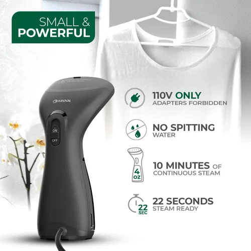 Miniatura 3 de Vaporizador para ropa de tela de vapor para viajes y tamaño mini ropa de mano vaporizadores para ropa de viaje de tela regalos de mujer
