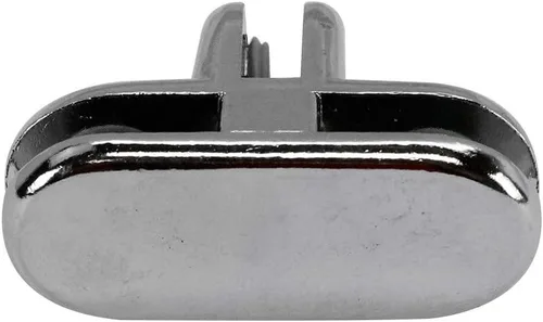 Miniatura 2 de 50 piezas de metal cromado 3 vías cubbie conector cubo de vidrio templado 3/16