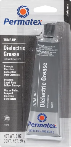 Miniatura 4 de Permatex 81343 Lubricante antiagarrotamiento, tubo de 1 onza + grasa de ajuste dieléctrico 22058, tubo de 3 onzas