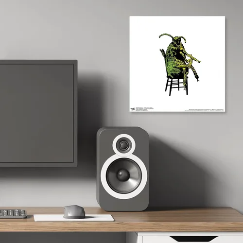Miniatura 5 de Trends International Gallery Pops Beetlejuice - Póster de pared con texto en inglés "Hi How Are You Beetle", 12.00 x 12.00 pulgadas, versión sin