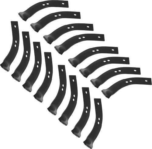 Miniatura 5 de Caltric 1901118A 1901118 Juego de dientes de timón compatible con Troy-Bilt / 21B-643C 21A-643B