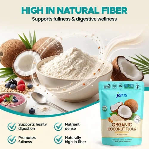 Miniatura 33 de Jans Harina de yuca, 2 libras, sustituto de harina multiusos sin gluten, harina para hornear sin cereales sin OMG, apta para paleo y AIP, harina