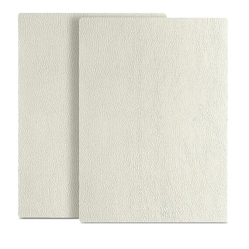 ILOFRI Parche de reparación de cuero de 8 x 11 pulgadas, 2 piezas, kit de reparación de vinilo autoadhesivo duradero y cuero para sofá, asientos de