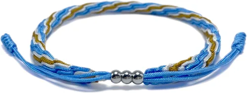 Miniatura 5 de LAMIBEE Pulsera con código de bandera de país, pulsera de cuerda de protección y sufrimiento de la suerte, pulsera tibetana, pulsera de cuerda