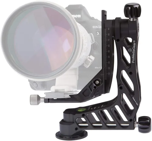 GKJr. Katana Junior Lente de Teleobjetivo Cabeza de cardán para lentes de teleobjetivo Fotografía Deportiva de Vida Silvestre