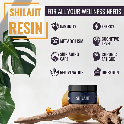 Miniatura 5 de AMU NUTRITION Shilajit mongol puro para hombres y mujeres, cosechado en Mongolia, fuente natural de minerales traza de ácido fúlvico (20 GRAMO)