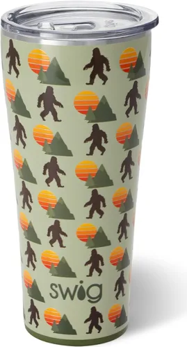 Miniatura 21 de Swig Life - Vaso de 22 oz con aislamiento térmico, vaso de café con tapa, apto para portavasos, apto para lavavajillas, acero inoxidable, taza