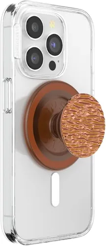 Miniatura 11 de PopSockets Agarre para teléfono con soporte magnético, parte superior intercambiable, sujeción segura para fundas MagSafe de iPhone, agarre