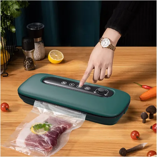 Miniatura 2 de Vacuum Packing MachineVacuum Sealer for Food Storage New Food Packer Vacuum Bags for Home Kitchen Vacuum Packaging (White)