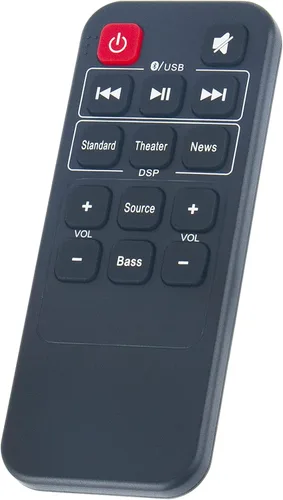 Miniatura 3 de Nuevo RMT-HSB318 RMTHSB318 - Control remoto de repuesto compatible con Insignia Soundbar Home Theater Speaker NS-HSB318 NSHSB318
