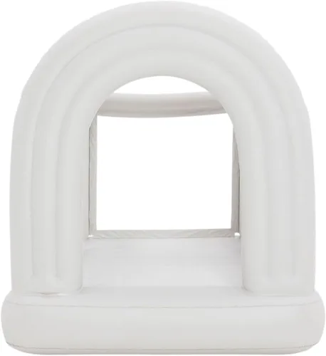 Miniatura 8 de PLAYSMOL Mini City Casa Inflable de Rebote, Casa de Salto para Juego Interior, Castillo Inflable para Niños Pequeños y Niños de 3-6, Fácil