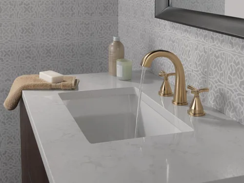 Miniatura 2 de DELTA FAUCET 357756-MPU-DST DELTA FAUCET 357756-MPU-DST Stryke 1.2 GPM Grifo de baño generalizado con conjunto de drenaje emergente
