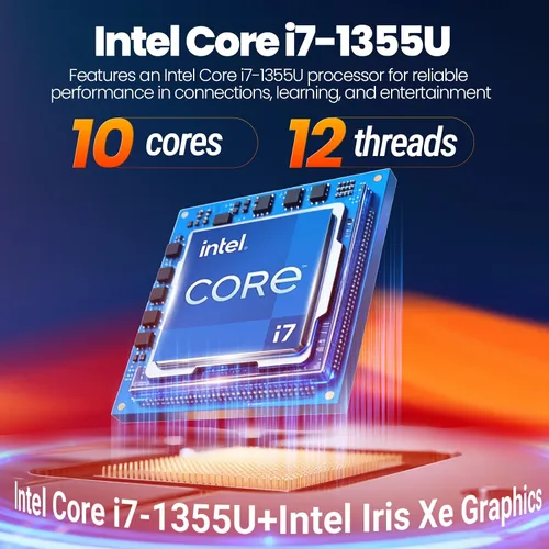 Miniatura 4 de HP Computadora portátil empresarial FHD de 250 G10 de 15.6 pulgadas, procesador Intel 10-Core i7-1355U (hasta 5.0 GHz), gráficos Intel Iris X, 16 GB
