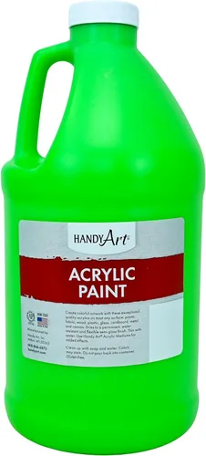 Miniatura 84 de Pintura acrílica para estudiantes, artesanías de 16 onzas. Plateado metálico