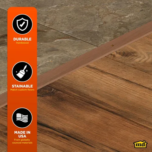 Miniatura 5 de M-D Building Products 85472 Reductor de madera sin terminar con tornillos de 1 pulgada x 36 pulgadas