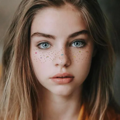 Miniatura 7 de 14 hojas de calcomanías de tatuajes temporales para mujeres, con purpurina, mariposa, corazón, flores, maquillaje, impermeables, accesorios