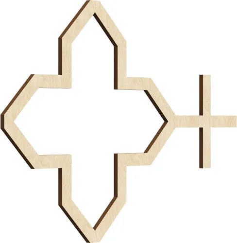 Miniatura 59 de Laird Paneles decorativos de pared de madera con calado, extra pequeños, 13/8 pulgadas de ancho x 7 3/8 pulgadas de alto x 1/4 pulgadas de alto