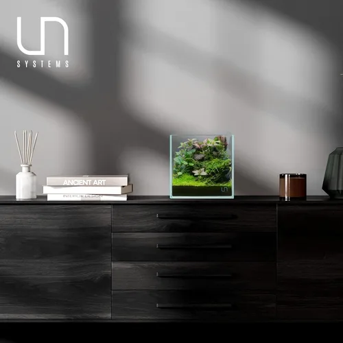 Miniatura 6 de Ultum Nature Systems - Acuario sin marcos ultratransparente, cristal con poco hierro, bordes con corte a inglete a 45º, grosor de 13/64 a 15/32
