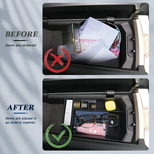 Miniatura 4 de BIBIBO [Actualizado para 2024 2025 2026 BMW iX Accesorios 2023-2026 BMW iX Organizador de Consola Central para 2023-2026 BMW iX (I20) Caja