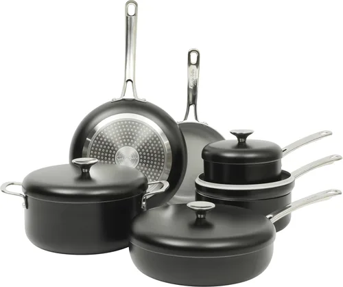 Miniatura 10 de Sur La Table Kitchen Essentials Potluck Porch Sartén para Freír Profunda de 12 Pulgadas Sartén de Aluminio Libre de PFA Utensilios de Cocina de Negro