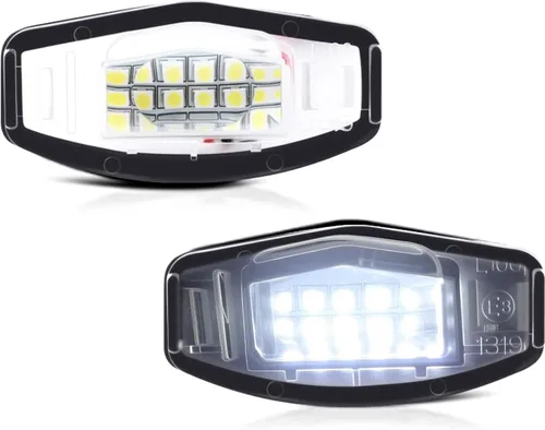 Miniatura 13 de D-Lumina Luces LED para matrícula, montaje de lámpara para Volkswagen VW Golf GTI MK4 MK5 MK6 MK7 CC Rabbit Polo EOS Phaeton Beetle Passat Scirocco