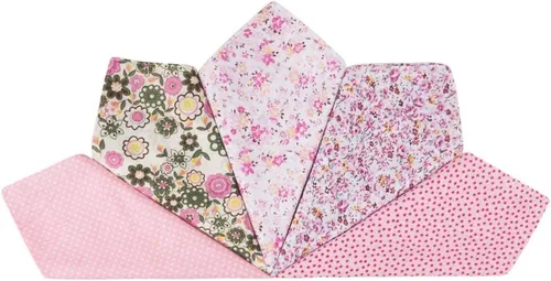Miniatura 25 de HOULIFE Pañuelo impreso floral de algodón para mujer, pañuelos elegantes para fiesta de boda