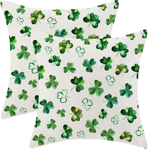 Miniatura 79 de CXMEIFLY Juego de 2 fundas de almohada de Pascua de 18 x 18 pulgadas para decoración vintage de conejo, con lazo de primavera, conejo, para Pascua02