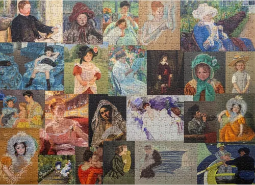 Miniatura 10 de Rompecabezas prémium de 1000 piezas de Paul Cezanne para adultos, sin reflejos, suave al tacto, fabricado en Estados Unidos, ideas de regalo