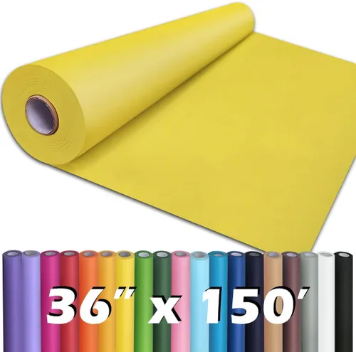 Miniatura 80 de PerkHomy Rollo de Papel Kraft Marrón 48" x 1,800" (150') para Envolver Regalos, Ramos, Flores, Arte, Pintura, Manualidades, Escritura, Embalaje