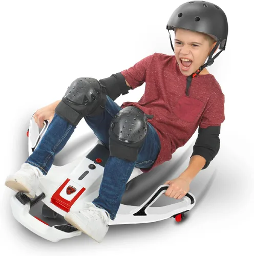 Miniatura 10 de Rollplay Nighthawk - Juguete eléctrico para niños, batería de 12 V 7 AH, 6.5 MPH, a partir de 6 años Blanco
