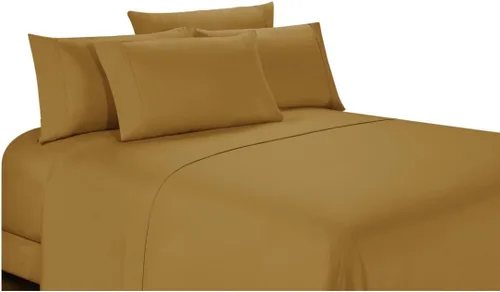 Miniatura 17 de Home Basics - Juego de sábanas de microfibra cepillada ultra suave de 4 piezas de 2.36 oz/m², hipoalergénico, individual, aguamarina