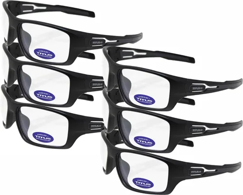 Miniatura 16 de TITUS Gafas de seguridad para motocicleta, deportes, trabajo, tiro y protección ocular general ANSI Z87.1, Z87+