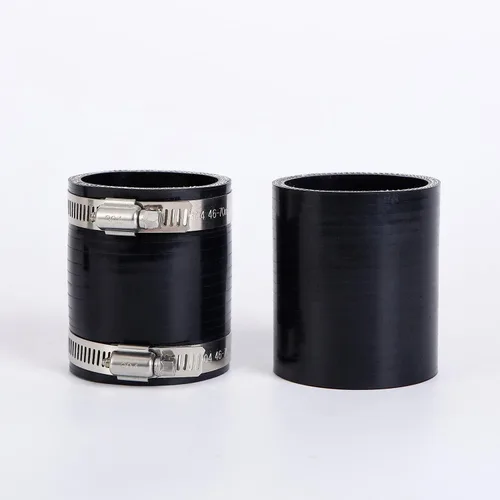 Miniatura 2 de Acoplador de manguera de silicona recta de 4 pulgadas de diámetro interior con abrazaderas de manguera de acero inoxidable, acoplamiento de silicona