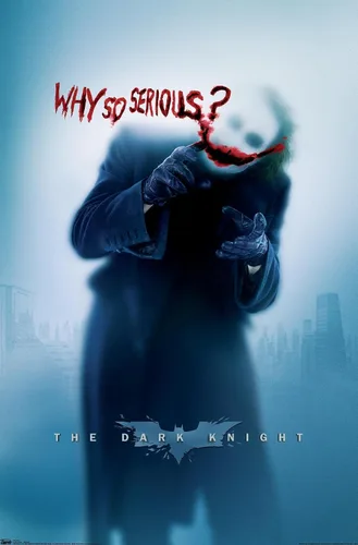 Miniatura 8 de Trends International DC Comics - Póster de pared de The Dark Knight - The Joker - Why So Serious, 14.725 x 22.375 pulgadas, versión enmarcada
