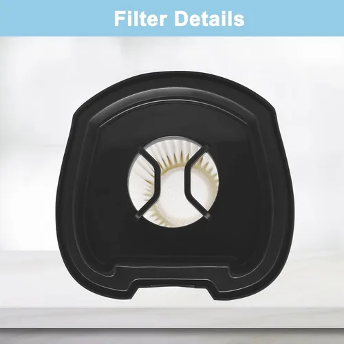 Miniatura 3 de Filtro de vacío de repuesto de 2284 W para aspiradora de mano Bissell Pet Hair Eraser 2284W, 2390A, 2390, 2389, 2579, Parte # 1614212, 1614203
