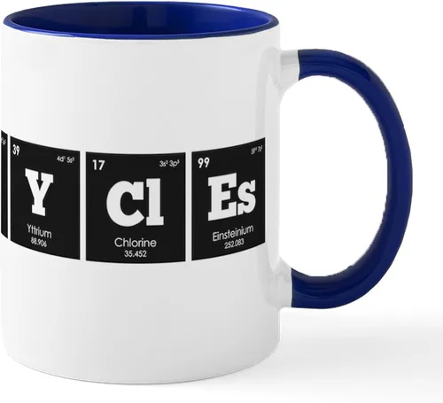 Miniatura 10 de CafePress Bicycle Bike Riding 11 Oz Ceramic Mug 11 oz (325 ml) Ceramic Coffee Mug