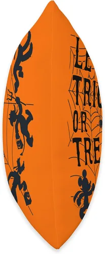 Miniatura 2 de Disney Mickey and Friends Trick or Treat - Almohada naranja para Halloween, 16.0 x 16.0 in, multicolor