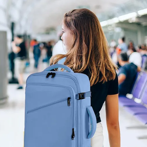 Miniatura 81 de MATEIN - Mochila de viaje extragrande de 10.56 galones, mochila de viaje ampliable apta para aerolíneas, para viajeros de fin de semana, hombres