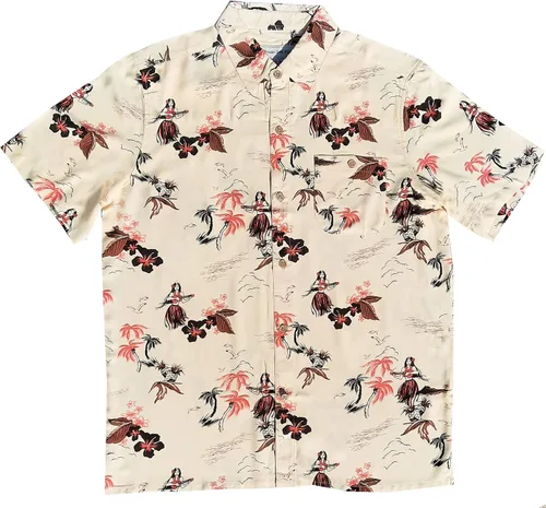 Miniatura 45 de Molokai Surf - Camisas hawaianas de manga corta con botones y corte ajustado