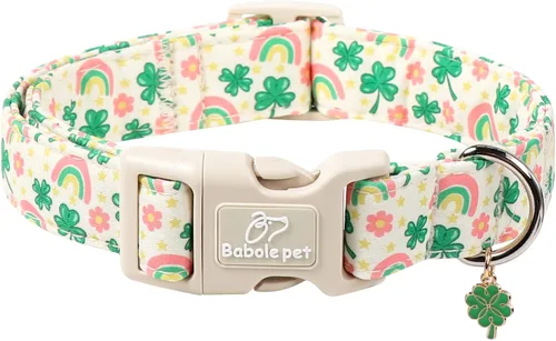 Miniatura 33 de Collar de otoño para perro, lindo collar de cachorro con hojas de otoño, ligero, cómodo, ajustable, para mascotas pequeñas, medianas y grandes