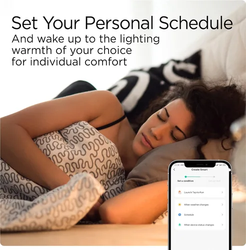 Miniatura 7 de JONATHAN Y BLB2000A-SET2 Bombilla inteligente A19 regulable, LED que cambia de color regulable, Alexa, compatible con Google Home Assistant,