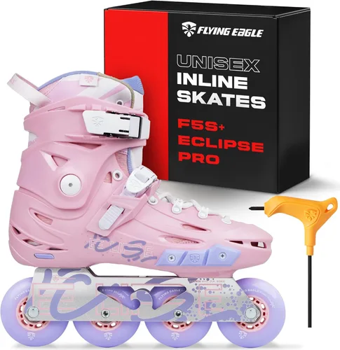 Flying Eagle FS5+ Eclipse Pro Adult Inline Skates - Outdoor Urban Inline Roller Skates Adults, Freeskates, Outdoor Skate Roller Adult, Slalom Skate,