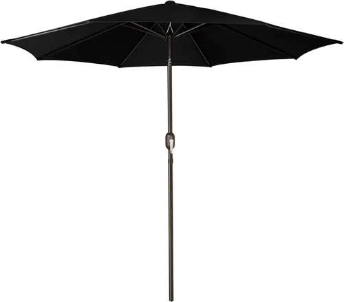 Miniatura 22 de Blissun - Sombrilla de aluminio para patio al aire libre de 9 pies, sombrilla de mesa para exteriores, sombrilla de jardín, sombrilla de mercado