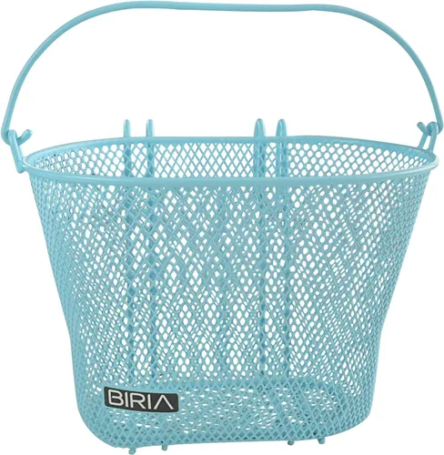 Miniatura 12 de Cesta con ganchos, frontal, extraíble, malla de alambre pequeña, cesta de bicicleta para niños