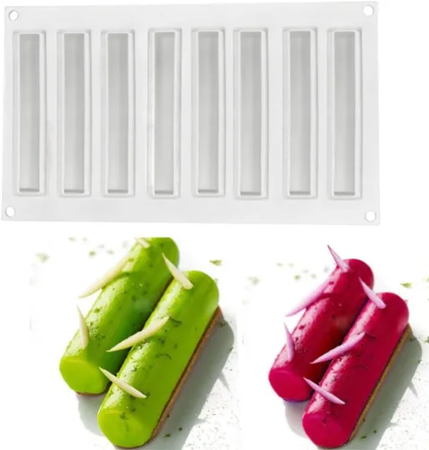 Miniatura 2 de mostsom Moldes de silicona para hornear para pastel de mousse, molde de silicona para chocolate, molde de postre francés para chocolate