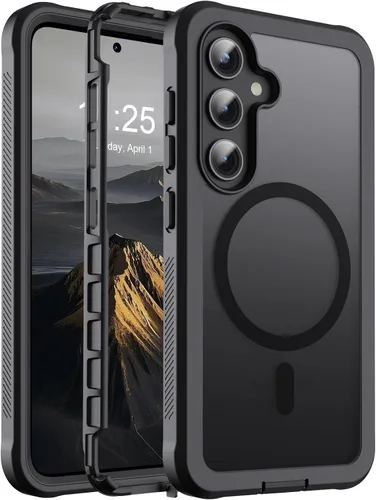 Miniatura 112 de jaroco - Funda magnética compatible con MagSafe para iPhone 11 de 6.1 pulgadas; protección de grado militar contra caídas, de doble capa