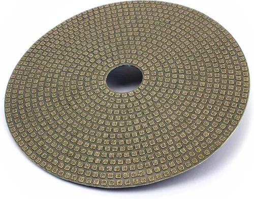 Miniatura 2 de Almohadillas de pulido de diamante galvanizado de 7" - Azulejo de lijado seco húmedo Piedra mármol granito hormigón cerámica vidrio Grano 60.